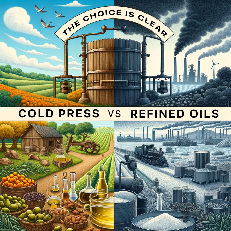 Cold Pressed Oils Vs Refined Oils